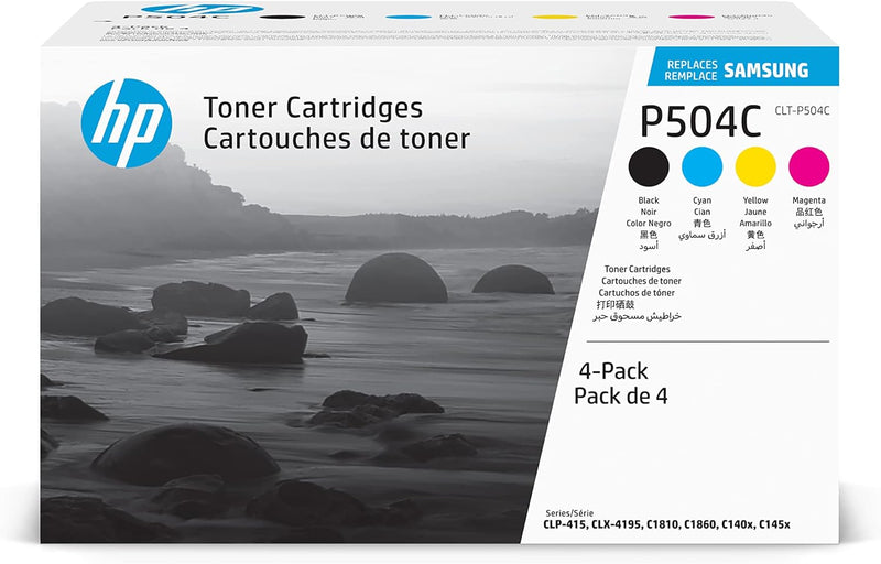 Toner Originale HP P504C Nero + Ciano + Magenta + Giallo