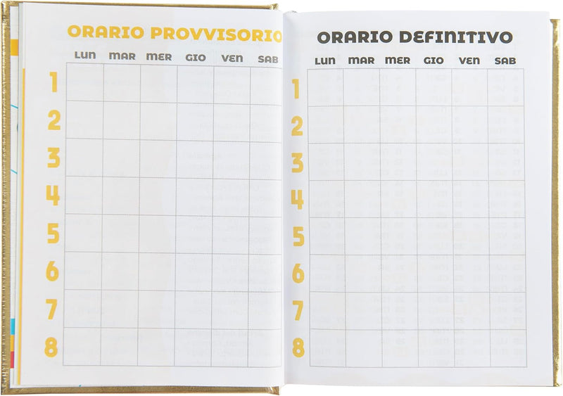 Diario 16 Mesi 25/26 Special Comix Standard Oro