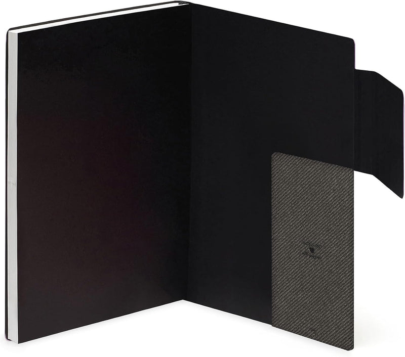 Agenda 12 Mesi Legami Giornaliera e Settimanale Large 2026 Deep Graphite con Chiusura ad Elastico