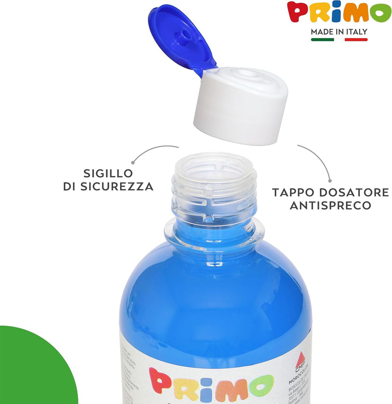 Colore Acrilico per Tessuti Morocolor Primo Ciano 300 ml