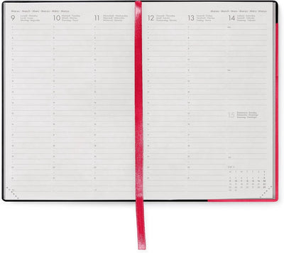 Agenda 12 Mesi Legami Settimanale Medium 2026 Cherry Bomb con Chiusura ad Elastico