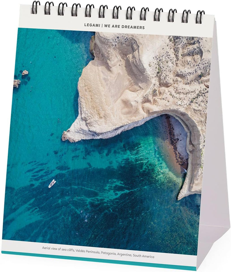 Calendario da Tavolo 12 Mesi Legami con Planner Annuale 2026 Vitamin Sea 12 x 14,5 cm