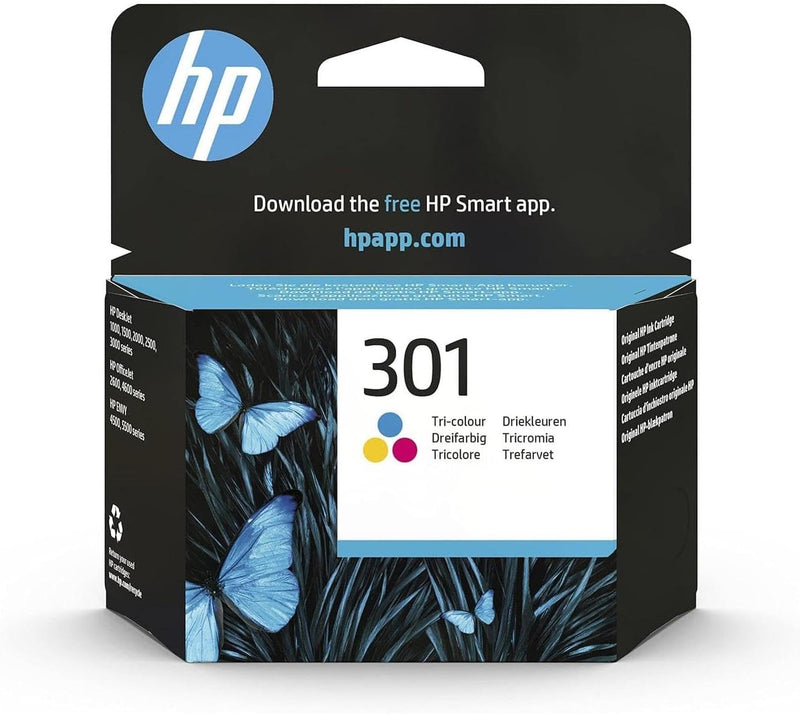 Cartuccia Originale HP 301 Tri-Color