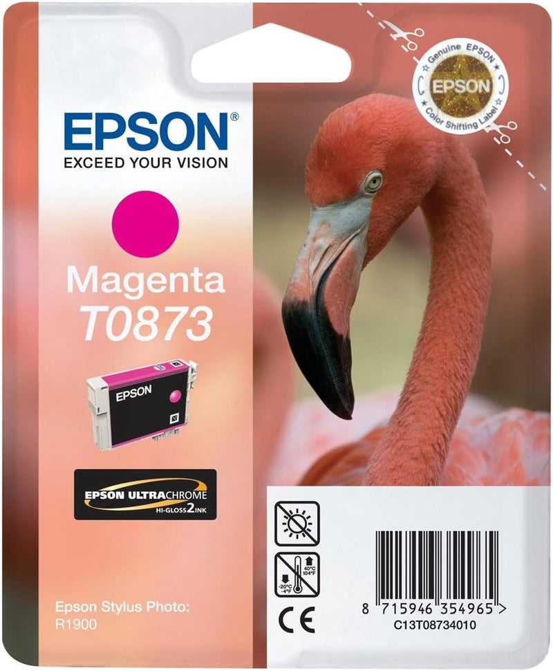 Cartuccia Originale Epson T0873 Magenta