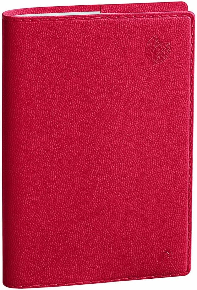 Agenda 13 Mesi Settimanale Quo Vadis Ministro Equology 2026 Rosso con Carta Riciclata 16 x 24 cm