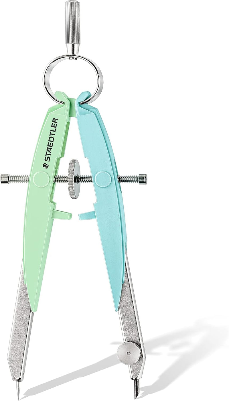 Compasso Balaustrone Staedtler Comfort Pastel 556 Verde e Azzurro