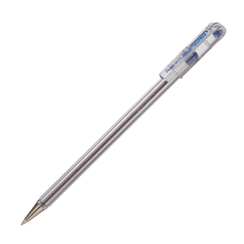 Penna a Sfera Pentel Superb BK77 a Punta Fine Blu