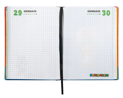 Diario 12 Mesi 25/26 Standard Mario Supermario