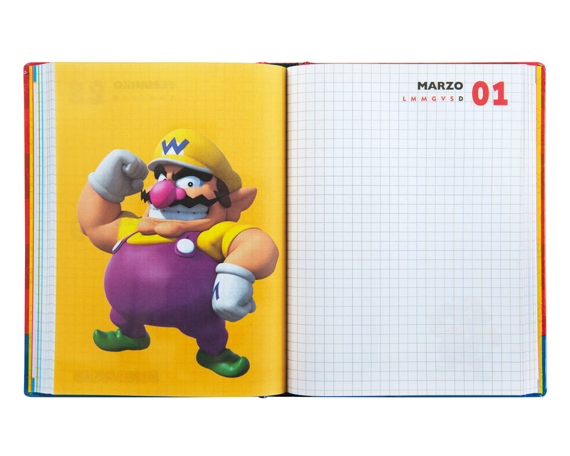 Diario 12 Mesi 25/26 Standard Mario Supermario