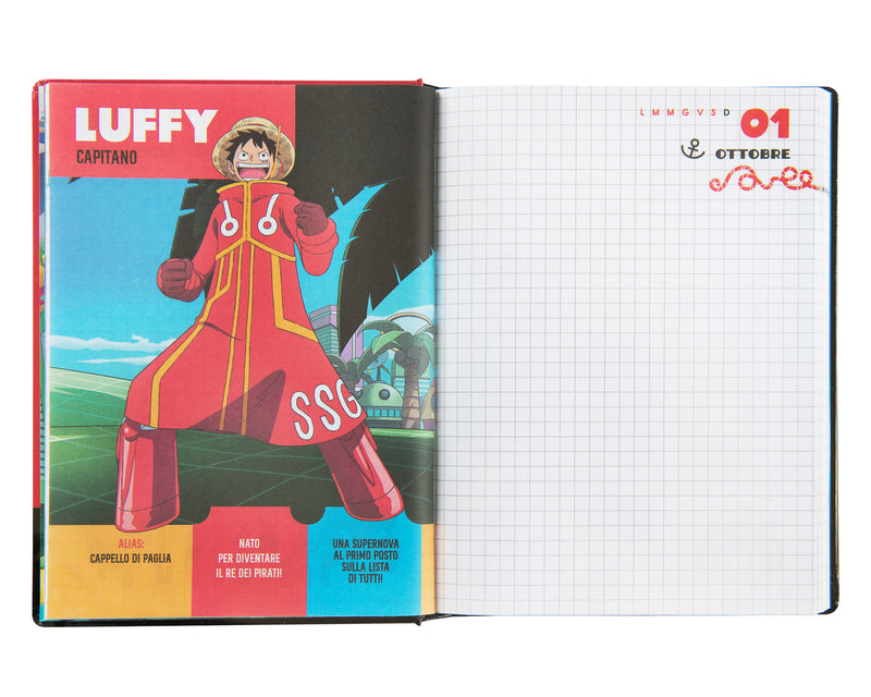Diario 12 Mesi 25/26 Standard Nero One Piece