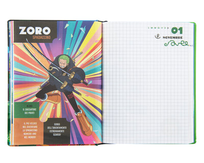 Diario 12 Mesi 25/26 Standard Verde One Piece