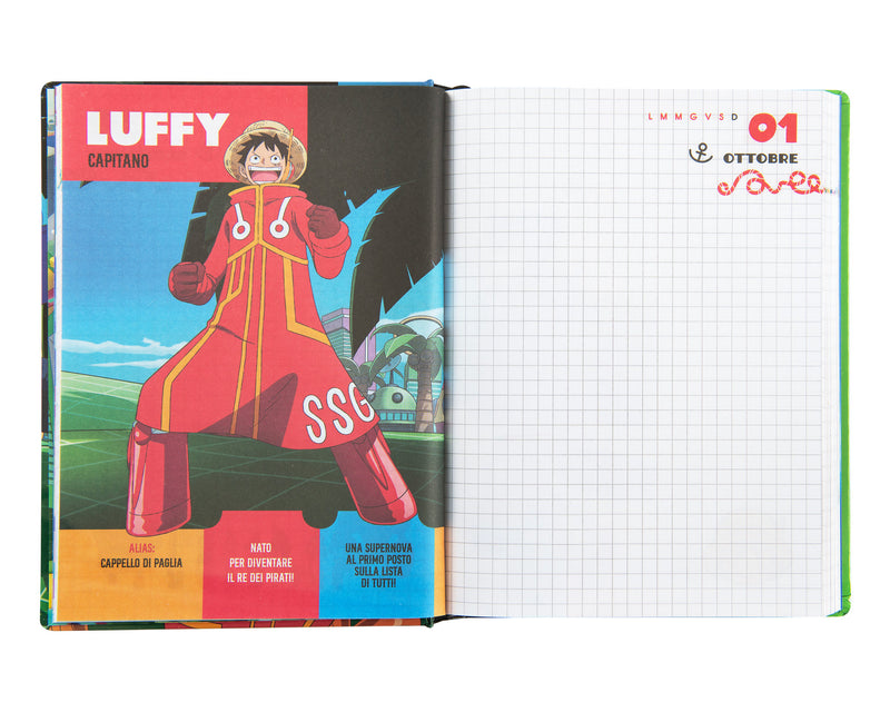 Diario 12 Mesi 25/26 Standard Verde One Piece