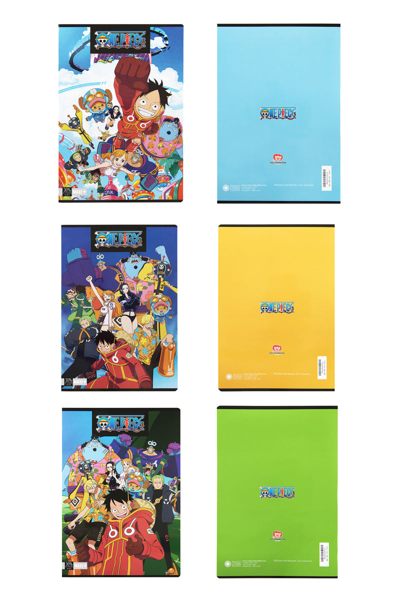 Quaderno Maxi One Piece Copertine Assortite / 100 gr / Riga C