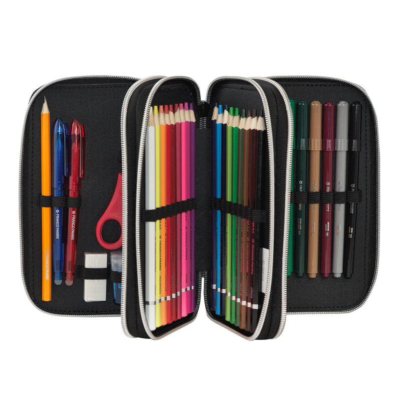Astuccio 3 Zip Comix Wbs Bear