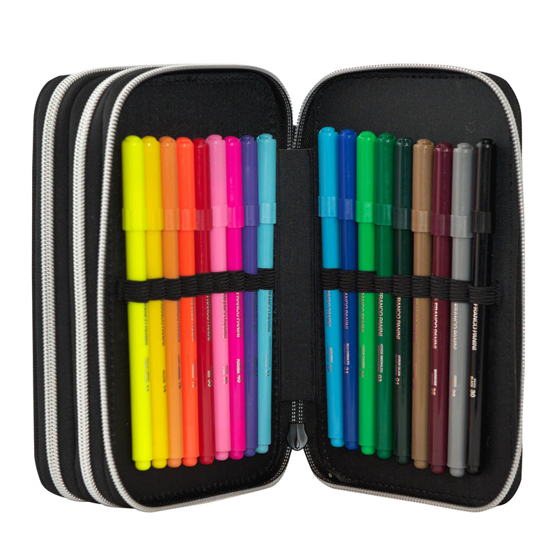Astuccio 3 Zip Comix Wbs Scratch