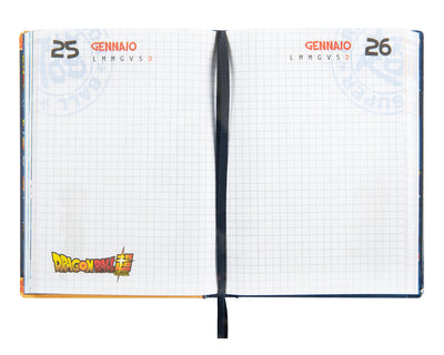 Diario 12 Mesi 25/26 Standard Blu Dragon Ball Super