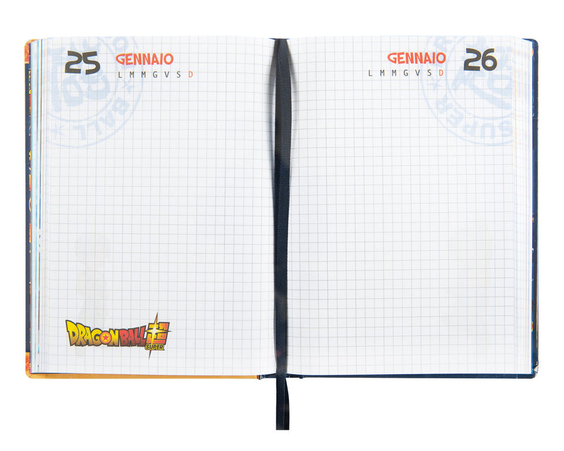 Diario 12 Mesi 25/26 Standard Blu Dragon Ball Super