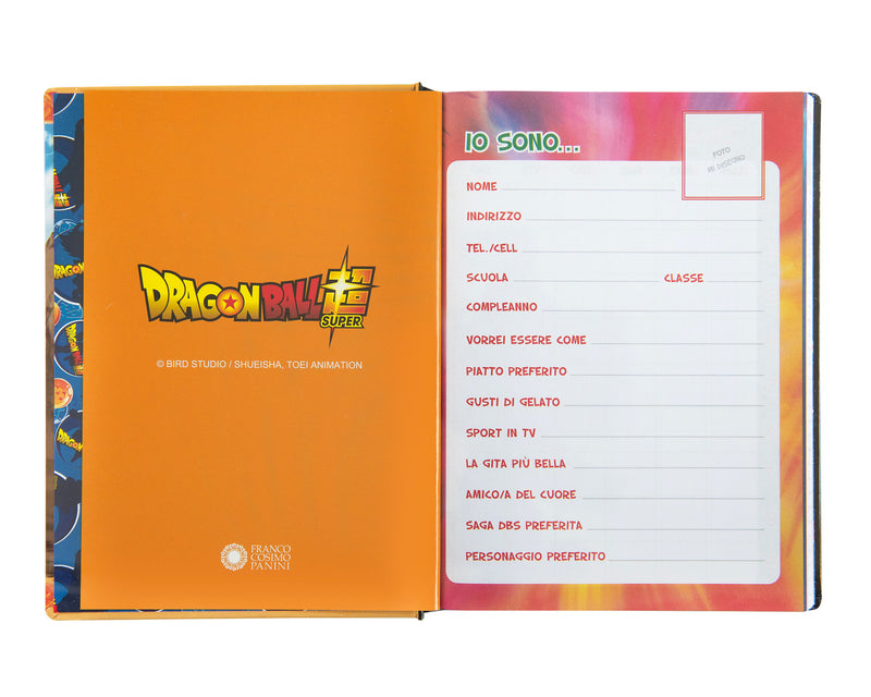Diario 12 Mesi 25/26 Standard Nero Dragon Ball Super