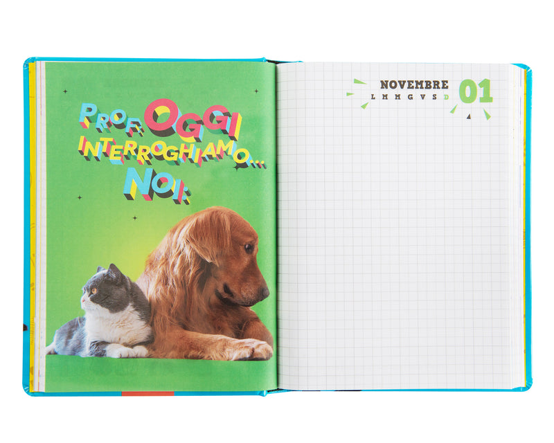 Diario 12 Mesi 25/26 Standard Gatto Comix Pets