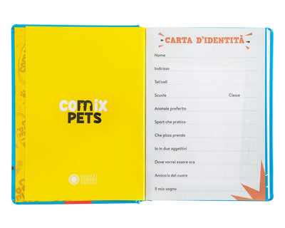 Diario 12 Mesi 25/26 Standard Gatto Comix Pets