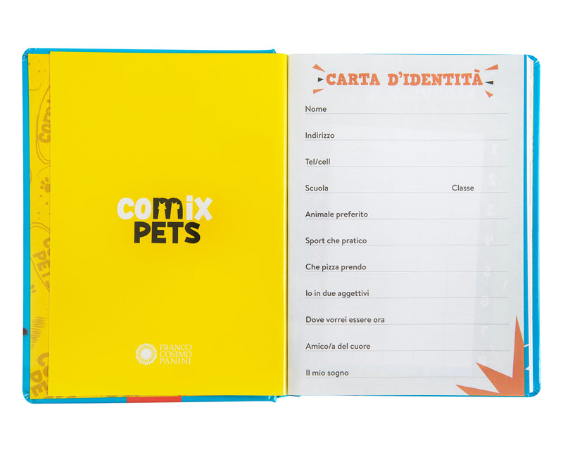 Diario 12 Mesi 25/26 Standard Gatto Comix Pets