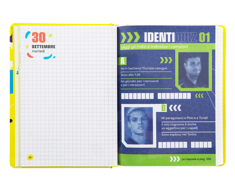 Diario Datato 12 Mesi 25/26 Standard Calciatori Panini