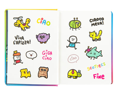 Diario 16 Mesi 25/26 Medium Scomix Disegno