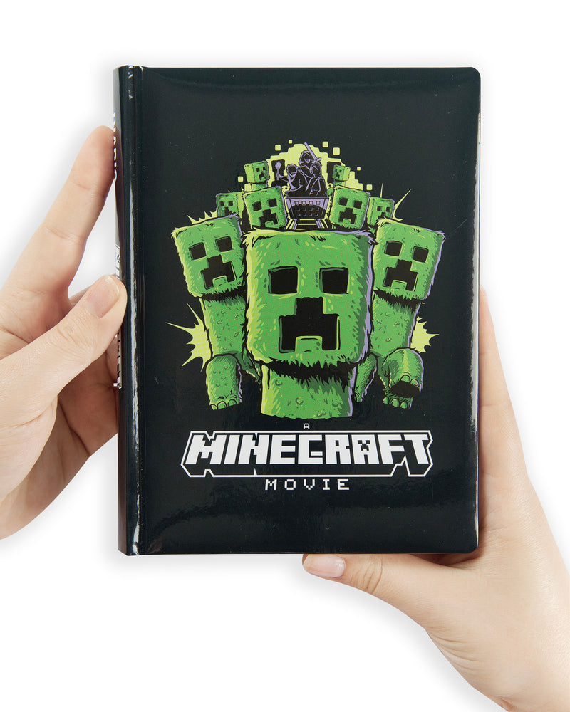 Diario 12 Mesi 25/26 Standard Non Datato Pixel Nero Minecraft Movie
