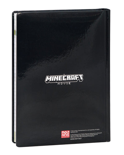 Diario 12 Mesi 25/26 Standard Non Datato Pixel Nero Minecraft Movie