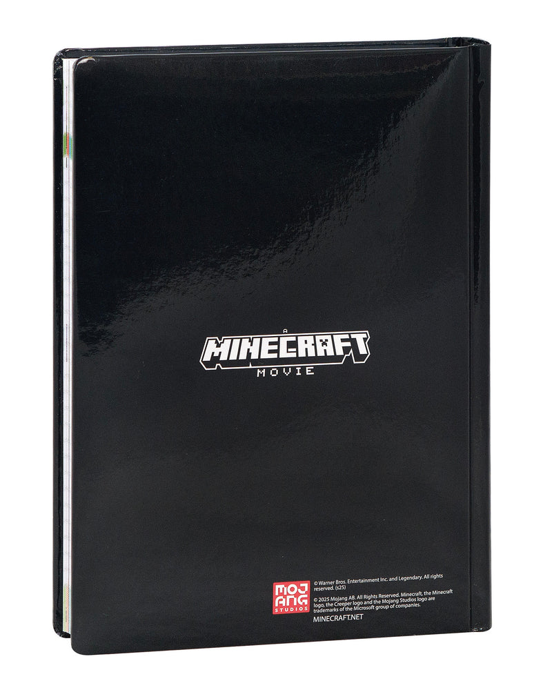 Diario 12 Mesi 25/26 Standard Non Datato Pixel Nero Minecraft Movie
