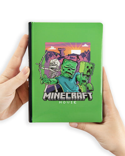 Diario 12 Mesi 25/26 Standard Verde Non Datato Minecraft Movie