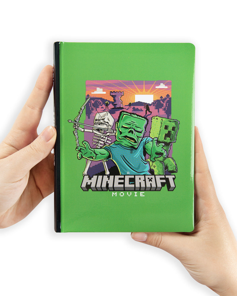 Diario 12 Mesi 25/26 Standard Verde Non Datato Minecraft Movie