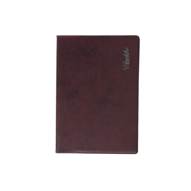 Agenda 12 Mesi Intempo Weekly Pattern Settimanale Intercambiabile Tascabile Bordeaux 9 x 13 cm - 2026