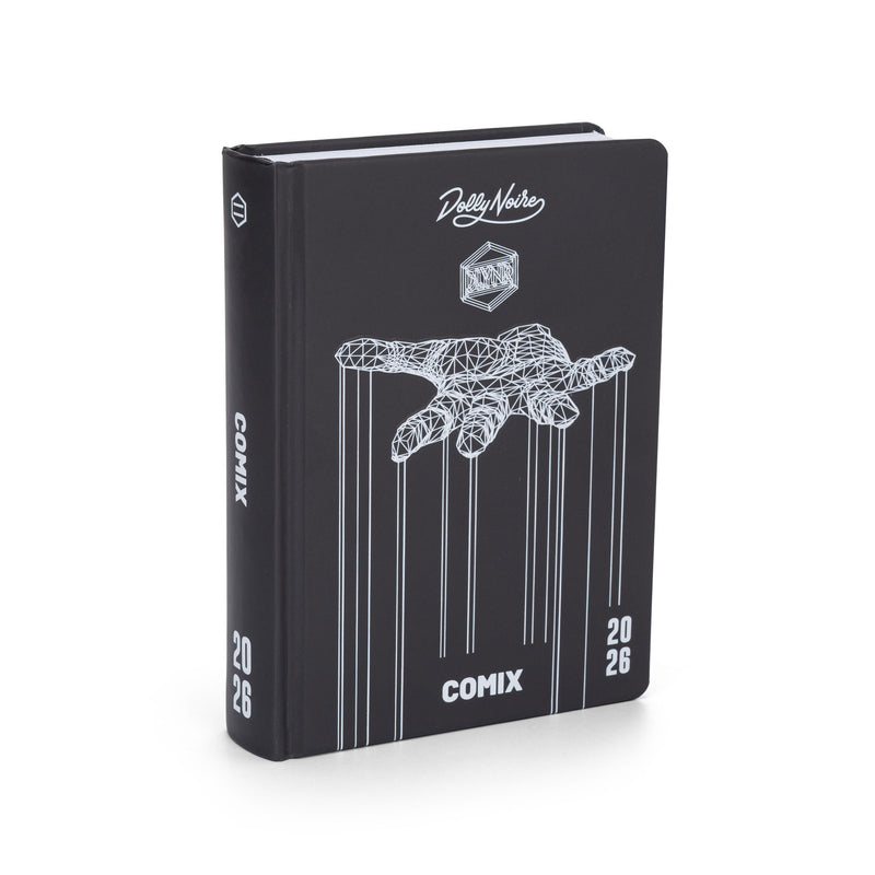 Diario 16 Mesi 25/26 Medium Comix Limited Edition Dolly Noire Control