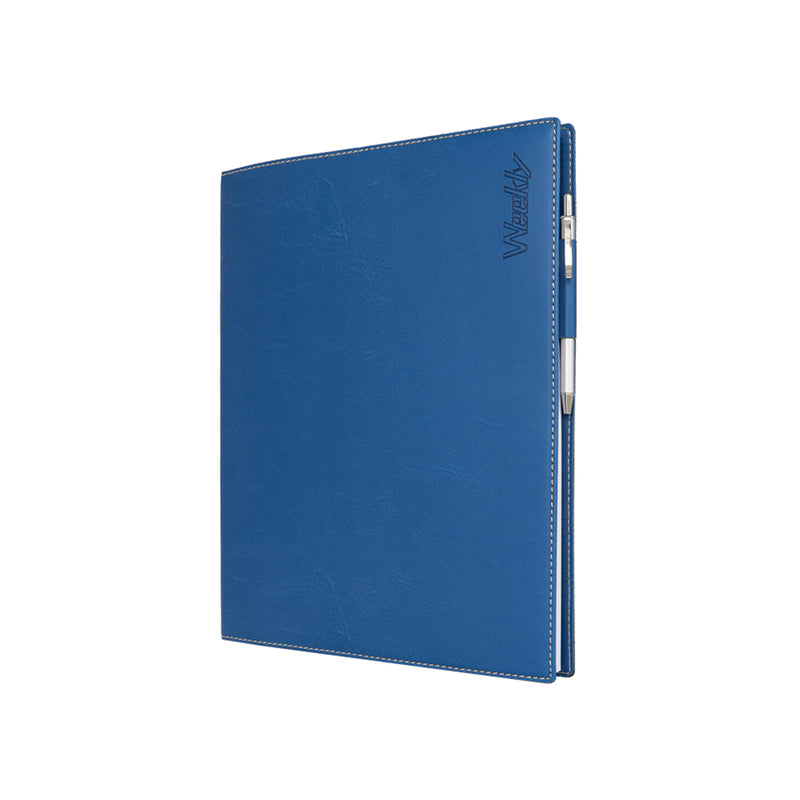 Agenda 12 Mesi Settimanale Intempo Weekly Skin 2026 Intercambiabile in Similpelle Blu 17 x 24 cm