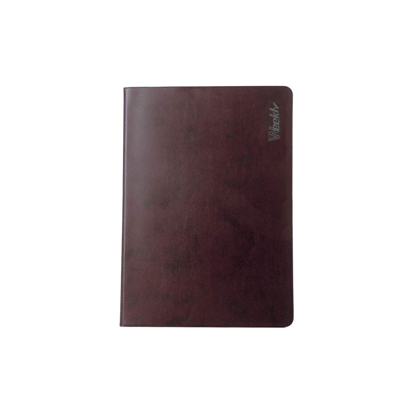 Agenda 12 Mesi Intempo Weekly Pattern Settimanale Intercambiabile Bordeaux 17 x 24 cm - 2026