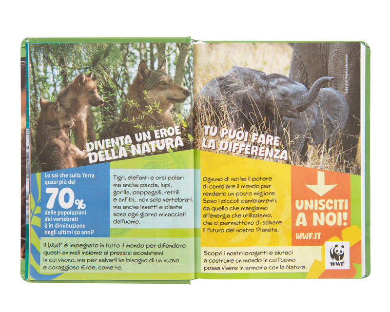 Diario 12 Mesi 25/26 Standard Leone WWF Fotografico