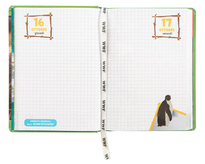 Diario 12 Mesi 25/26 Standard Leone WWF Fotografico