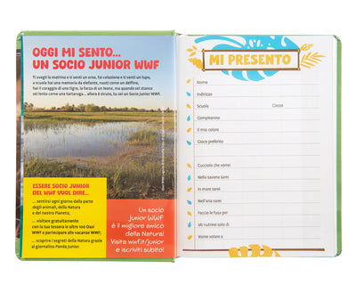 Diario 12 Mesi 25/26 Standard Leone WWF Fotografico