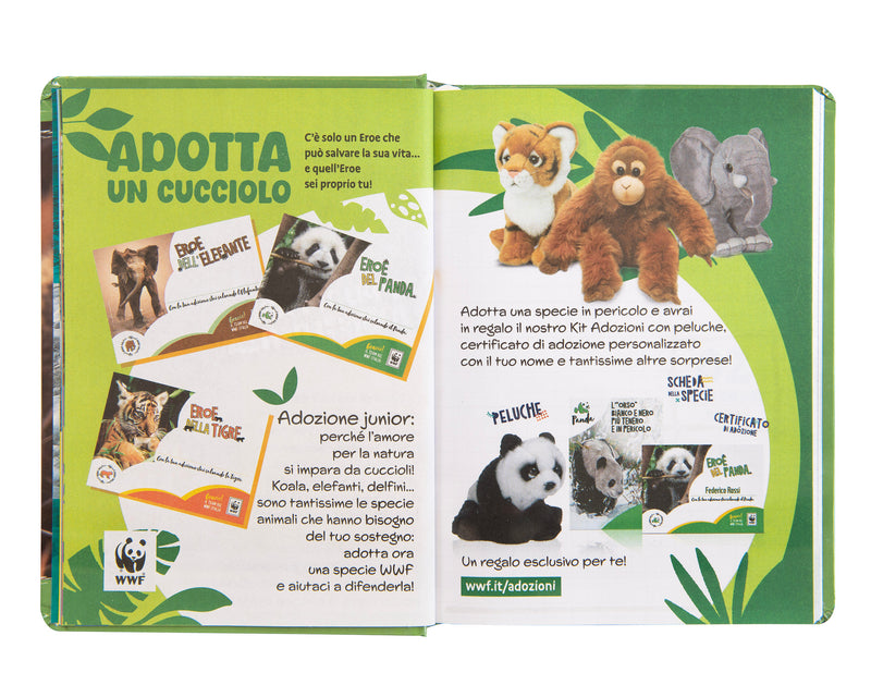 Diario 12 Mesi 25/26 Standard Leone WWF Fotografico
