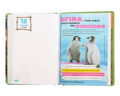 Diario 12 Mesi 25/26 Standard Leone WWF Fotografico