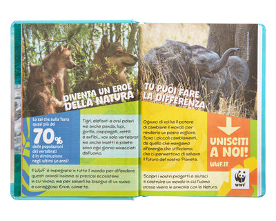 Diario 12 Mesi 25/26 Standard Orso WWF Fotografico