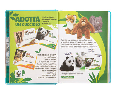 Diario 12 Mesi 25/26 Standard Orso WWF Fotografico