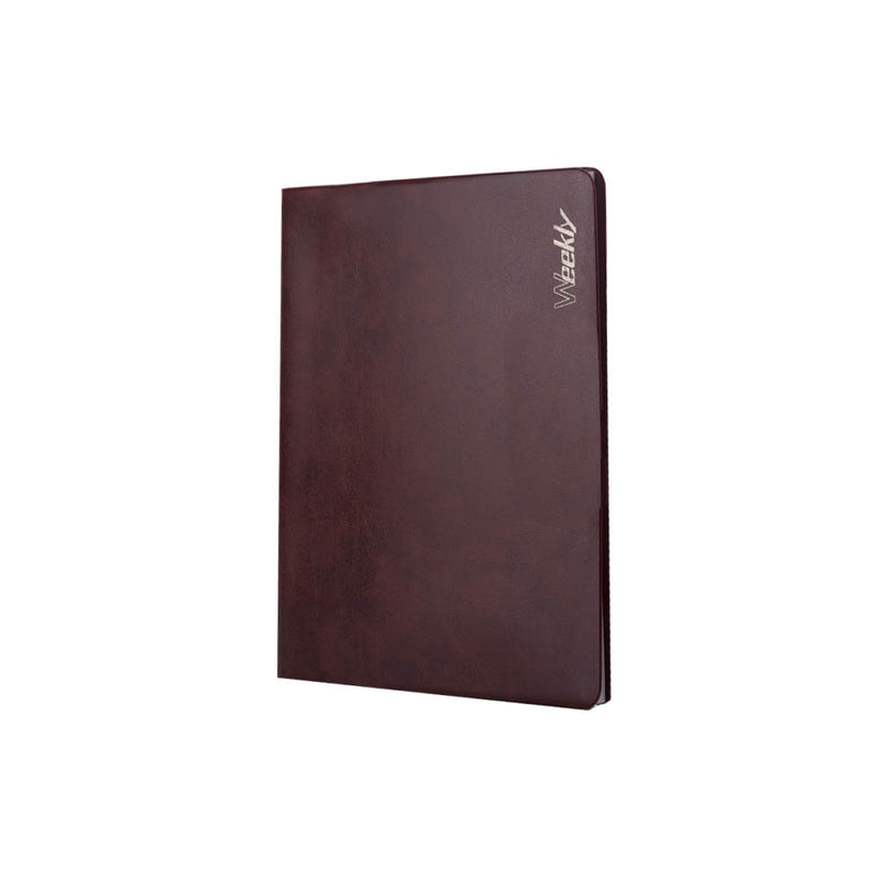 Agenda 12 Mesi Intempo Weekly Pattern Settimanale Intercambiabile Bordeaux 21 x 26 cm - 2026