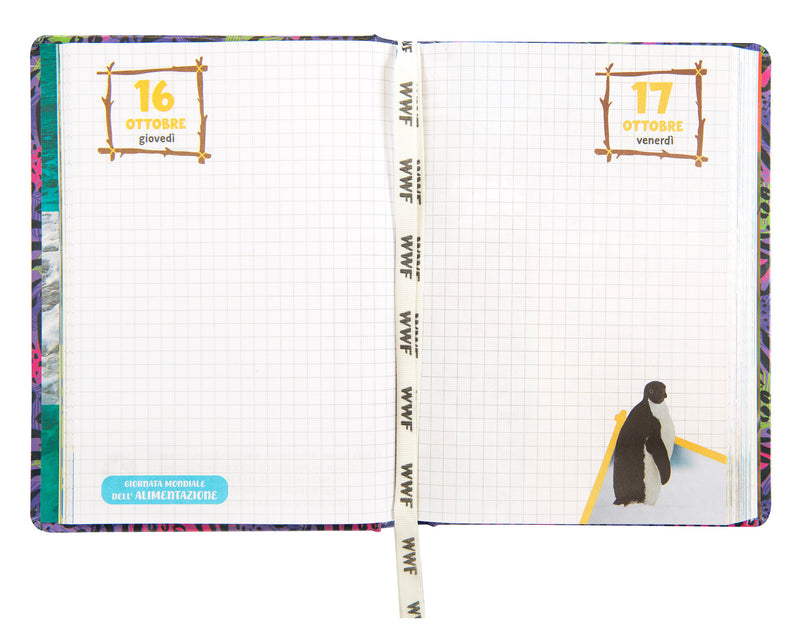 Diario 12 Mesi 25/26 Standard Koala WWF Illustrato