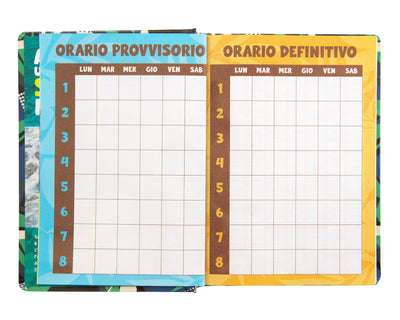 Diario 12 Mesi 25/26 Standard Lupo WWF Illustrato