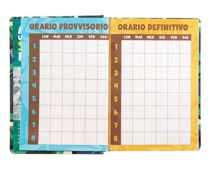 Diario 12 Mesi 25/26 Standard Lupo WWF Illustrato
