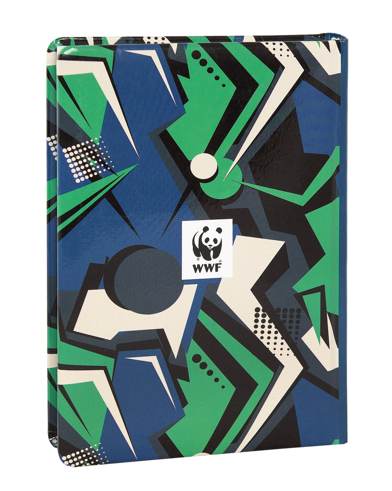 Diario 12 Mesi 25/26 Standard Lupo WWF Illustrato