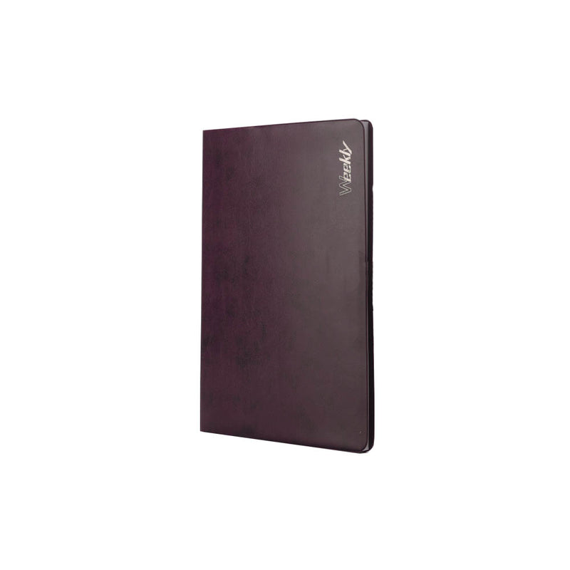 Agenda 12 Mesi Intempo Weekly Pattern Settimanale Intercambiabile Bordeaux 21 x 30 cm - 2026