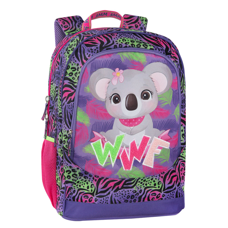 Zaino Organizzato Trolley Staccabile WWF Illustrato Koala